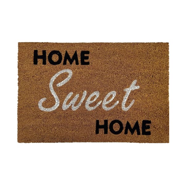 Kokosmåtte 'Home Sweet Home' - 40x60 cm