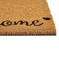 Miniatyrbild 5 av 5: Dörrmatta Natur kokos PVC-baksida Halkskydd 40 x 60 cm Hem Text Motiv Modern Inomhus Dekoration