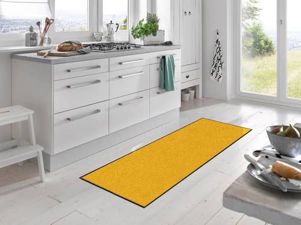 Dörrmatta TC_Honey Gold Tvättbar golvmatta 180 x 60 cm tvätt+torr Trend-Färg