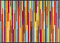 Miniatyrbild 3 av 3: Dörrmatta Mikado Stripes Tvättbar golvmatta 140 x 60 cm tvätt+torr DESIGN