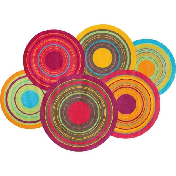 Dörrmatta Cosmic Colors Tvättbar golvmatta 200 x 140 cm tvätt+torr Dekor Specialform