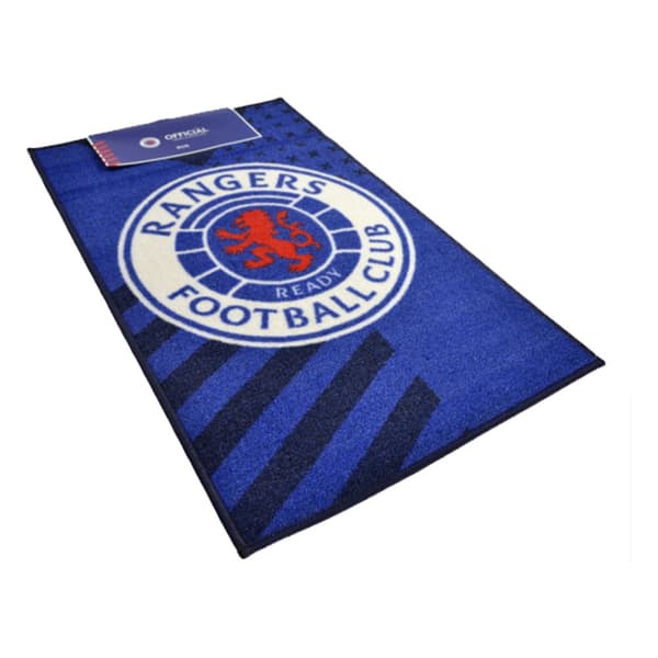 Rangers FC Crest tæppe Royal Blue/White One Size