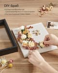 Miniatyrbild 3 av 7: Rootz Väggmonterad fotoram - Bildram - Glasram - MDF - Invändigt djup 3,5 cm - 30,4 cm x 5,5 cm x 38 cm