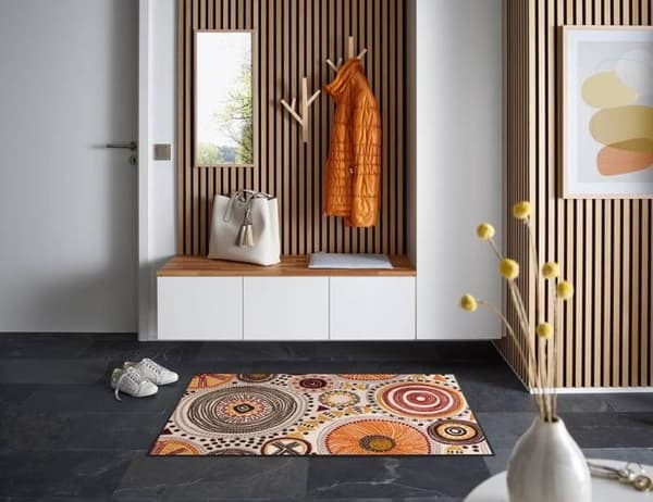 Boho Style Dörrmatta Tvättbar Golvmatta 120 x 75 cm tvätt+torr DESIGN