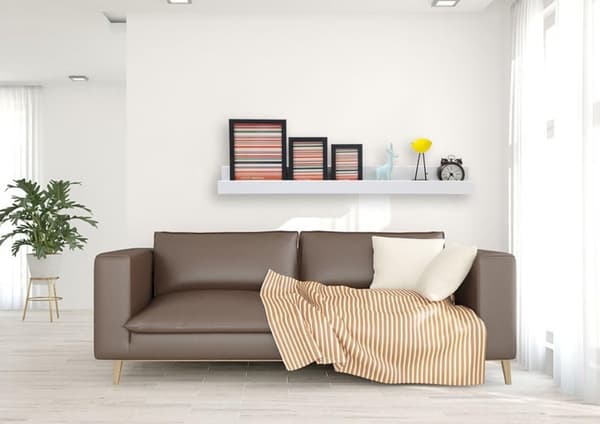 Rootz Flytande Hylla - Vägghylla - Vit Väggställ - Högkvalitativ MDF - Utrymmesbesparande - 100cm x 11cm x 9/5cm
