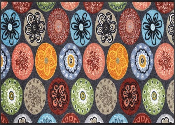 Coralis dörrmatta Tvättbar golvmatta 140 x 60 cm tvätt+torr DESIGN