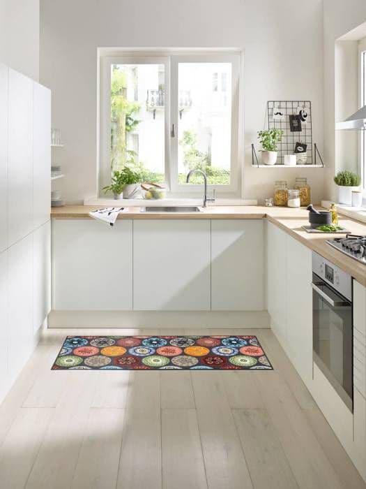 Coralis dörrmatta Tvättbar golvmatta 140 x 60 cm tvätt+torr DESIGN