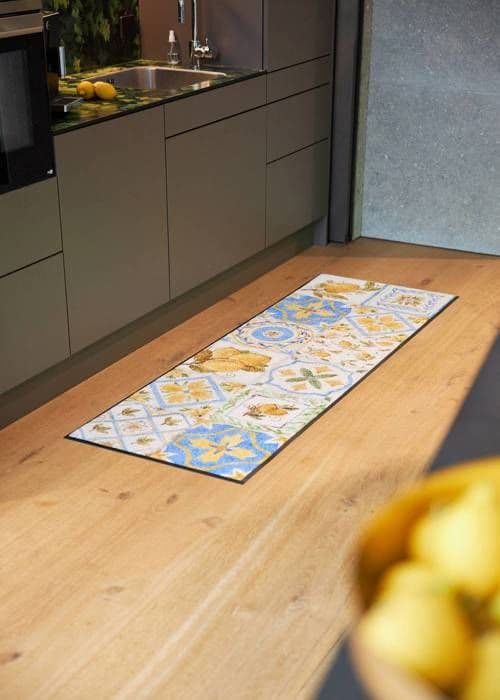 Limoni dörrmatta Tvättbar golvmatta 180 x 60 cm tvätt+torr DESIGN