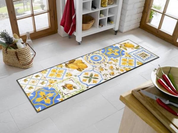 Limoni dörrmatta Tvättbar golvmatta 180 x 60 cm tvätt+torr DESIGN