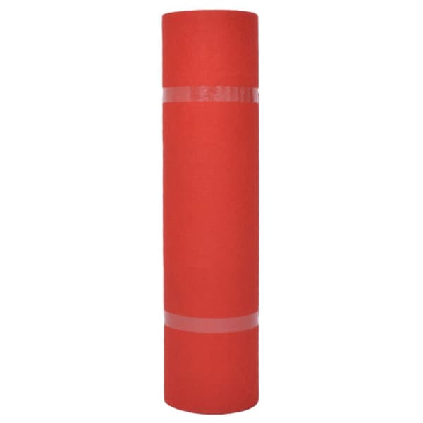 Mässmatta slät 1,2x12 m röd