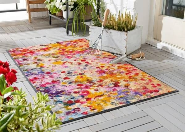 Paillasson Wild Summer Tvättbar smutsmatta olika storlekar wash+dry Design Mått 120 x 75 cm