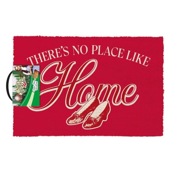 The Wizard Of Oz There´s No Place Like Home Coir Door Mat Red/White One Size