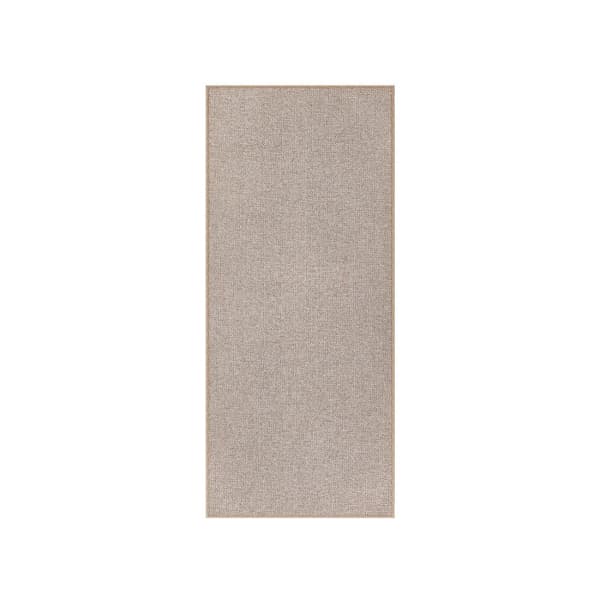 Rootz Area Tæppe 80 x 200 cm - Camel Brown Gulvtæppe - Jute Look - Holdbart materiale - 580 g/m2 Polyester - 200 g/m2 Filt - 650 g/m2 TPR