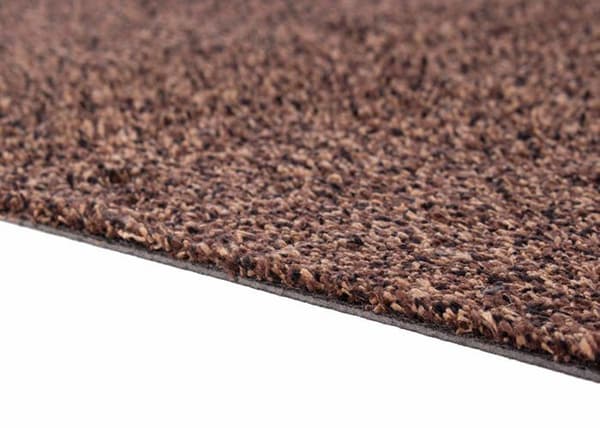 Andiamo - 294451 - 700607 Samson Plain Dörrmatta 50 x 80 cm Bomull, Tvättbar i 30°C, Brun, 67x180 cm