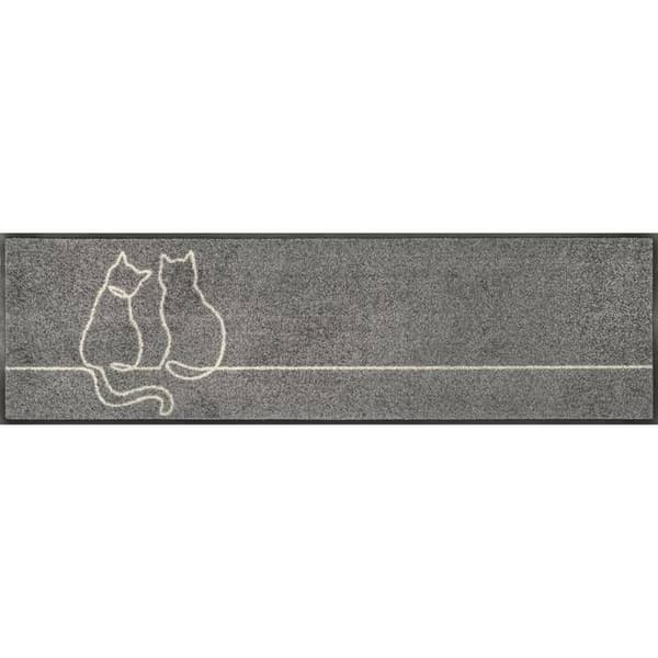 Paillasson Lovetails Tvättbar smutsmatta olika storlekar wash+dry Design Mått 120 x 35 cm