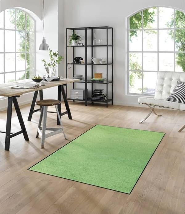 Dörrmatta Lime Lagoon Tvättbar golvmatta 180 x 120 cm tvätt+torr Trend-Färg