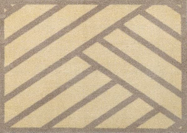 Paillasson Rayas Nature 72 x 50 cm Entrématta Tvättbar wash+dry