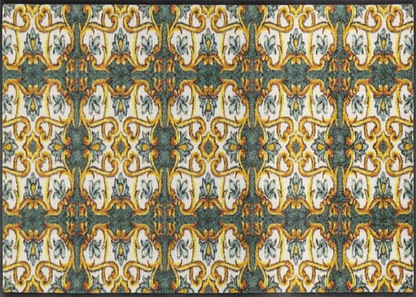 Piastrelle dörrmatta Tvättbar golvmatta 140 x 60 cm tvätt+torr DESIGN