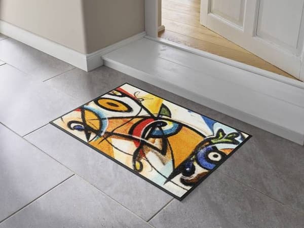 Flygfisk dörrmatta Tvättbar golvmatta 75 x 50 cm tvätt+torr DESIGN