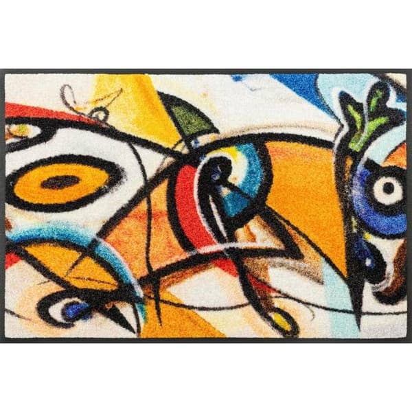 Flygfisk dörrmatta Tvättbar golvmatta 75 x 50 cm tvätt+torr DESIGN