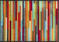 Miniatyrbild 3 av 3: Paillasson Mikado Stripes Tvättbar smutsmatta olika storlekar wash+dry Design Dimensioner 75 x 50 cm