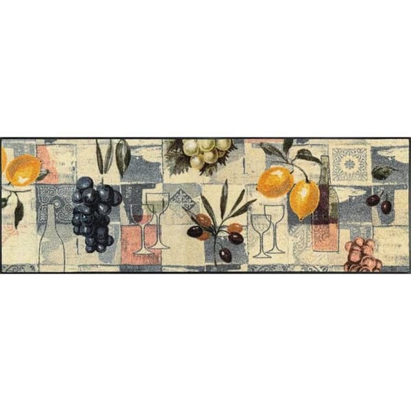 Paillasson Gusto Mediterraneo Tvättbar matta olika storlekar wash+dry Design