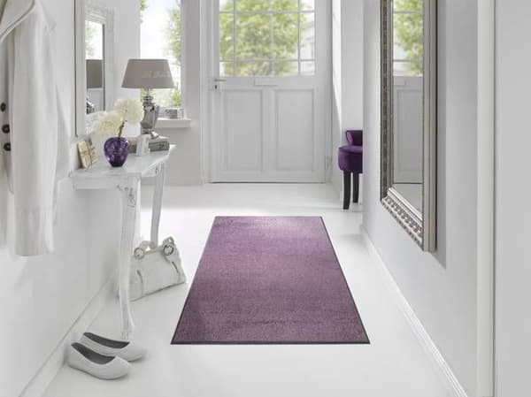 Dörrmatta Lavender Mist Tvättbar golvmatta 190 x 75 cm tvätt+torr Trend-Färg