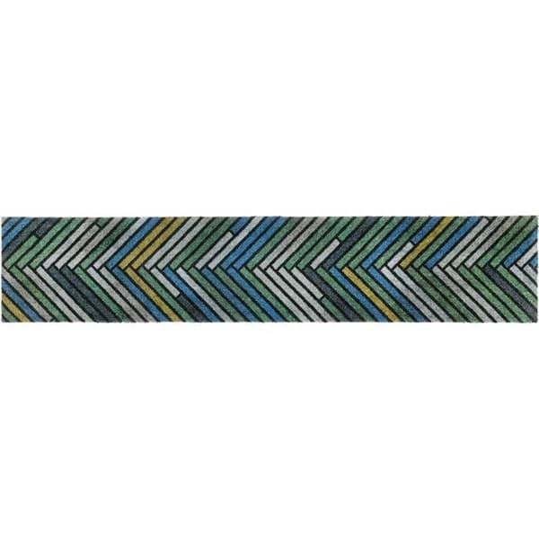 Oceanpath Dörrmatta Tvättbar Golvmatta 150 x 30 cm tvätt+torr DEKOR