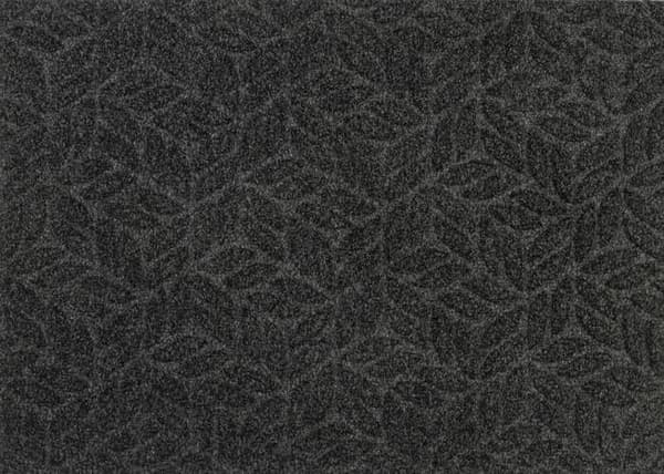 Paillasson Lämnar Mörkgrå 90 x 60 cm tvättbar golvmattan wash+dry DUNE