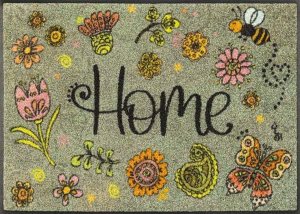 Paillasson Lovely Home 75 x 50 cm tvättbar mattor wash+dry Design