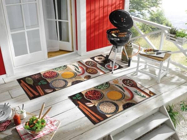 Tapis de sol Hot Spices Tapis de propreté tvättbar olika storlekar wash+dry Design Dimensioner 190 x 75 cm