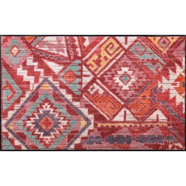 Pueblo dörrmatta Tvättbar golvmatta 120 x 75 cm tvätt+torr DESIGN