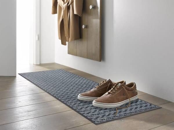 Paillasson Duo Denim tvättbar smutsavvisande matta olika storlekar wash+dry eco REVIVE