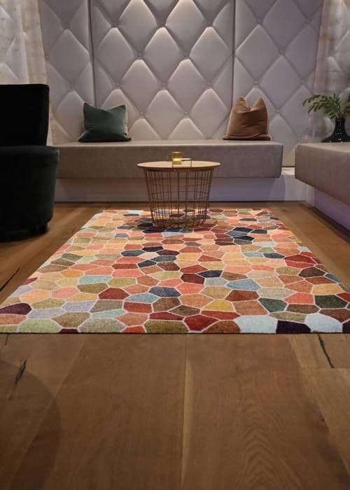 Splendour Dörrmatta Tvättbar golvmatta 175 x 110 cm tvätt+torr DECOR