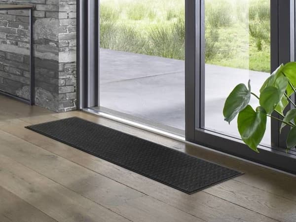 Paillasson Duo Charcoal Tvättbar smutsmatta diff. storlekar wash+dry eco REVIVE Dimensioner 120 x 35 cm