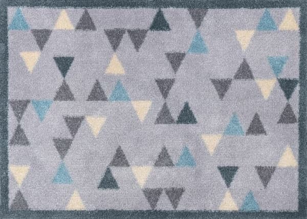 Paillasson Trianglar 72 x 50 cm Entrématta Tvättbar wash+dry