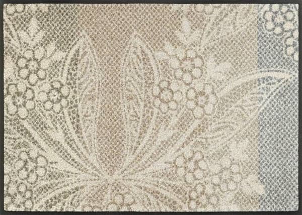 Paillasson Floral Lace Tvättbar smutsmatta olika storlekar wash+dry Design Dimensioner 75 x 50 cm