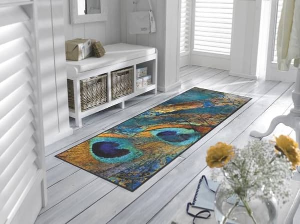 Paillasson Duo Latte tvättbart smutsavvisande matta i olika storlekar wash+dry eco REVIVE