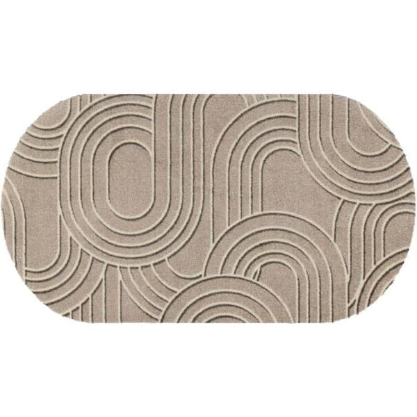 Paillasson Sand Twist Tvättbar renhållningsmatta i olika storlekar wash+dry Dekor i speciell form