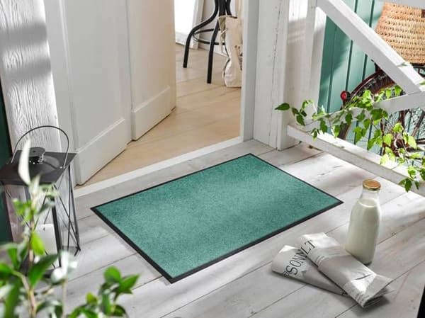Paillasson TC_Salvia Grön tvättbar smutsmatta olika storlekar tvätt+ tork trendig