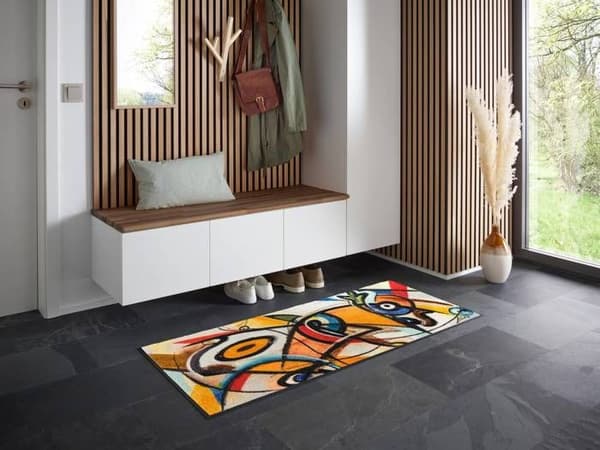 Flygfisk dörrmatta Tvättbar golvmatta 140 x 60 cm tvätt+torr DESIGN