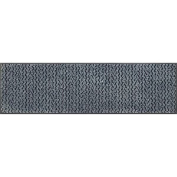 Paillasson Duo Denim Tvättbar smutssamlande matta i olika storlekar wash+dry eco REVIVE Mått 120 x 35 cm