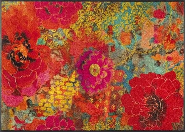 Paillasson Flowerchains Tvättbart smutsmatta i olika storlekar wash+dry Design Mått 120 x 75 cm