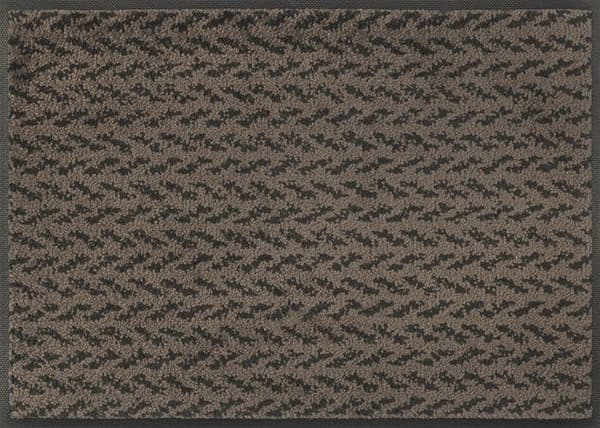 Paillasson Duo Mocha Tvättbar smutsmatta olika storlekar wash+dry eco REVIVE Mått 60 x 40 cm