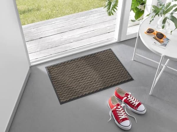Paillasson Duo Mocha Tvättbar smutsmatta olika storlekar wash+dry eco REVIVE Mått 60 x 40 cm