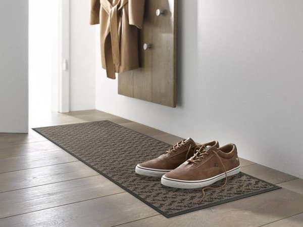 Paillasson Duo Moka tvättbar smutsavvisande matta i olika storlekar wash+dry eco REVIVE