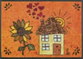 Miniatyrbild 3 av 3: Paillasson Sonnenhaus tvättbart smutsavvisande mattor i olika storlekar tvätt+tork design