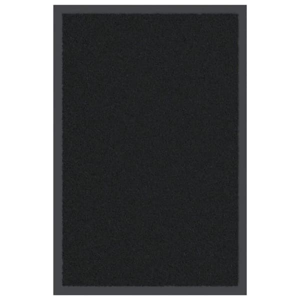 vidaXL Dørmatte svart 40x60 cm