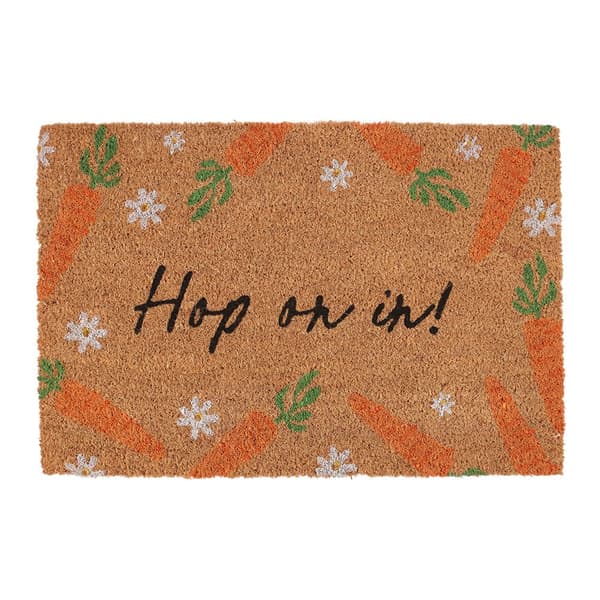 Something Different Hop On In Door Mat Natural One Size