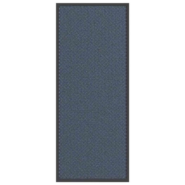 vidaXL Dørmatte Blå 60x150 cm